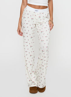 Lullabies Pointelle Sleep Pant Yellow