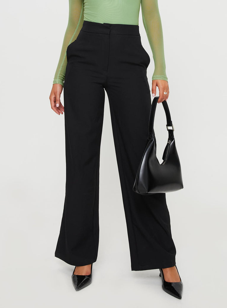 Burnette Pants Black Tall