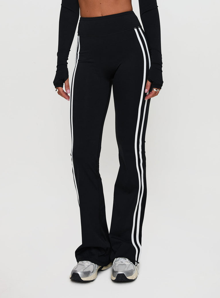 Fast Track Active Flare Pants Black