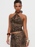 Eleganza Top Leopard