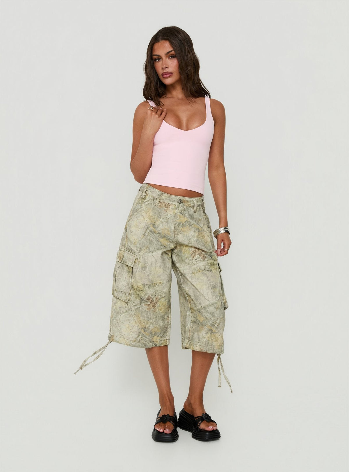 Hudsen Longline Cargo-Shorts Realtree Camo