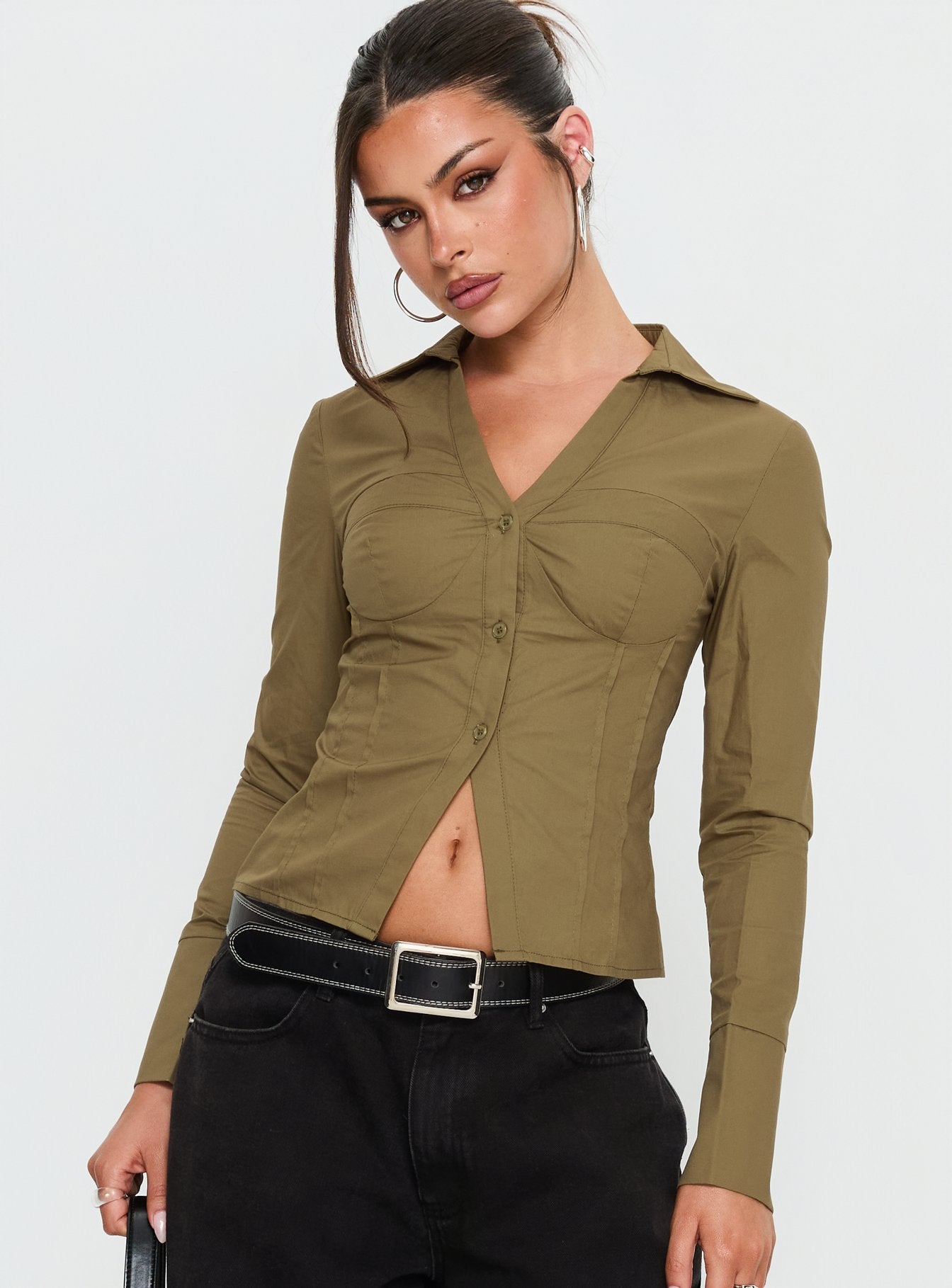 Zifa Shirt Khaki