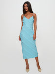 Lars Maxi Dress Turquoise