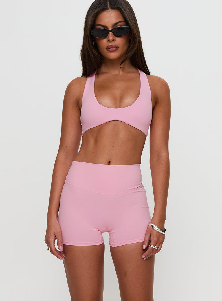 Touchdown Active Contour Short Pink