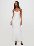 Emily Maxi Dress White