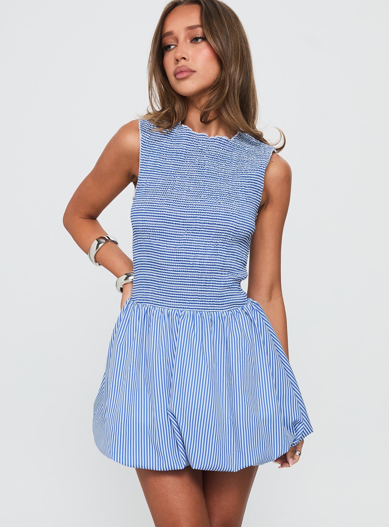Narnie Mini Dress Blue