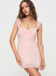 Landon Mini Dress Pink