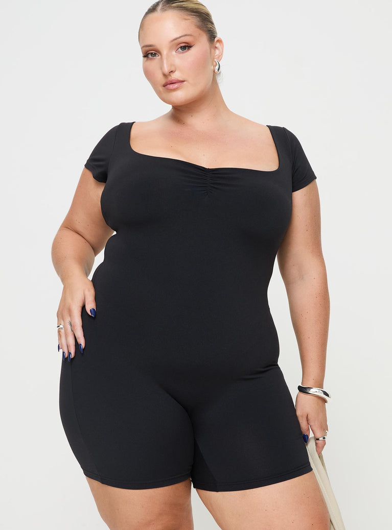 Seleste Romper Black Curve