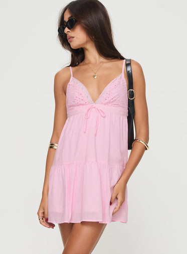 strapless open back dress Strapless Hot Pink Beaded Top Pleated Mini Dress Fancyvestido  FancyVestido