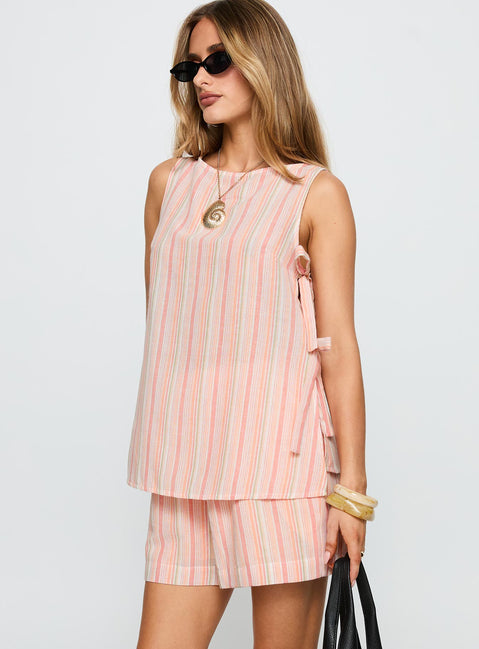 Mad For You Set Pink Stripe