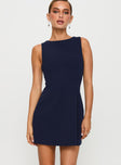 Anse Mini Dress Navy