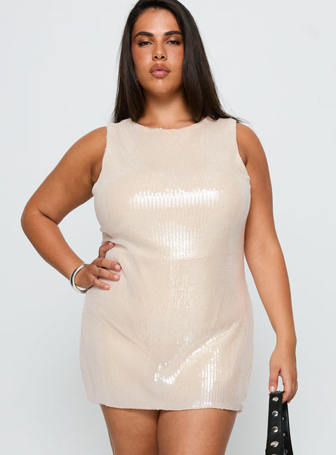 Yumiko Romper Champagne Sparkle Curve