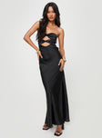 product Princess Polly High Neck  Hessy Bow Maxi Dress Black