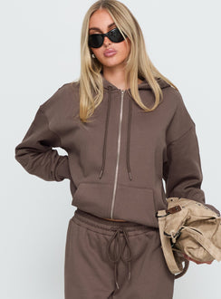 All Day Oversized Hoodie Mocha