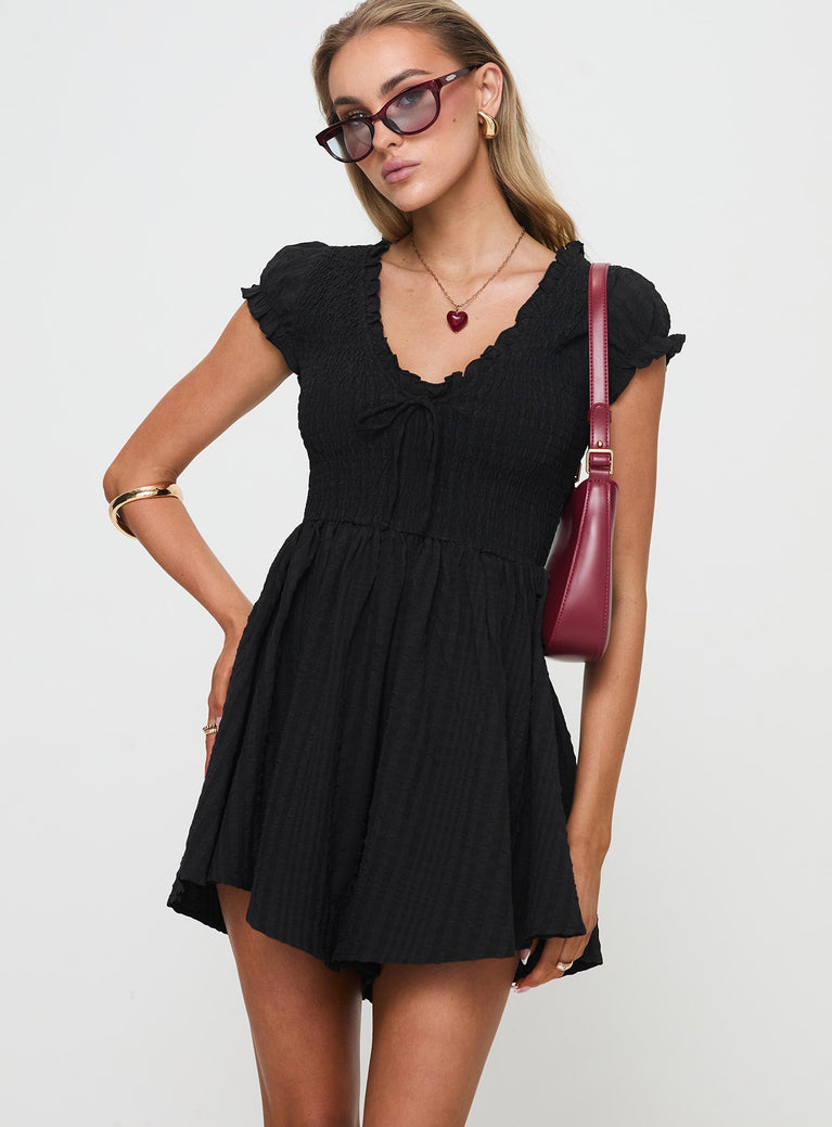 Wescott Playsuit Black