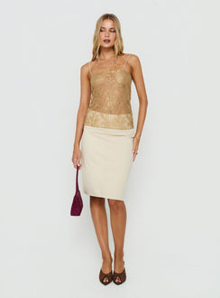 Golden Hour Camisole-Top Gold