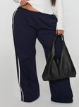 Circuit Track Pants Navy Curve