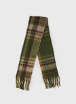 Eunoia Scarf Green / Brown