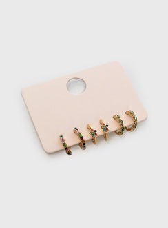 Destinations Earring Pack Multi