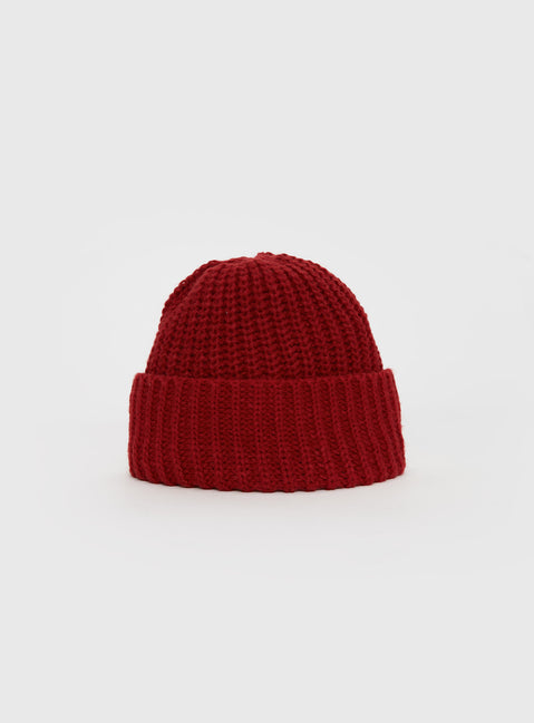 Cold Out There Beanie Red