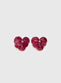 Emaline Earrings Pink