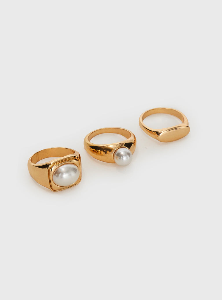 Kish Ring Pack Gold