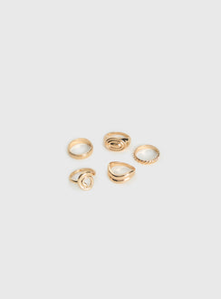 Montserrat Ring Pack Gold