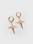 Lucine Earrings Gold