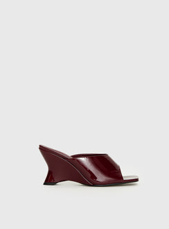 Billini Iselle Wedge Heels Red