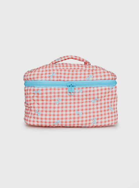 Light Year Pouch Red Gingham