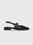 Aurelia Flats Black