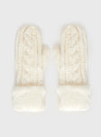 Charel Mittens White