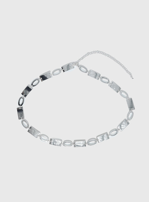 Be The One Belt Silver