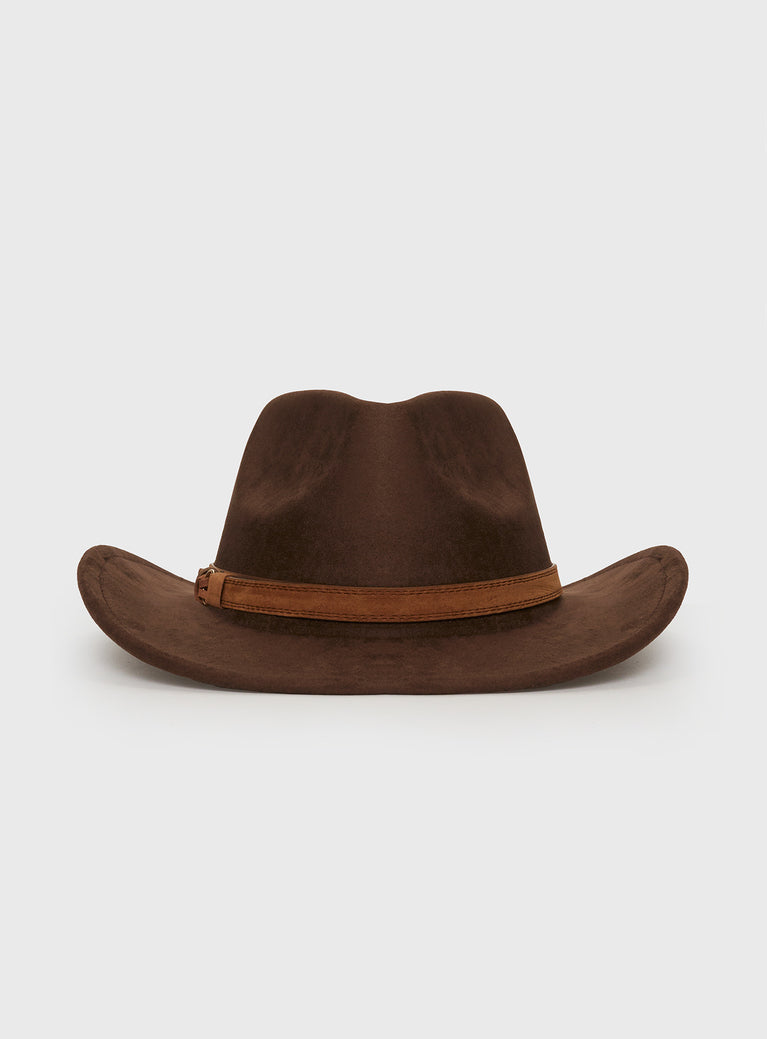 Country Girl Cowboy Hat Brown