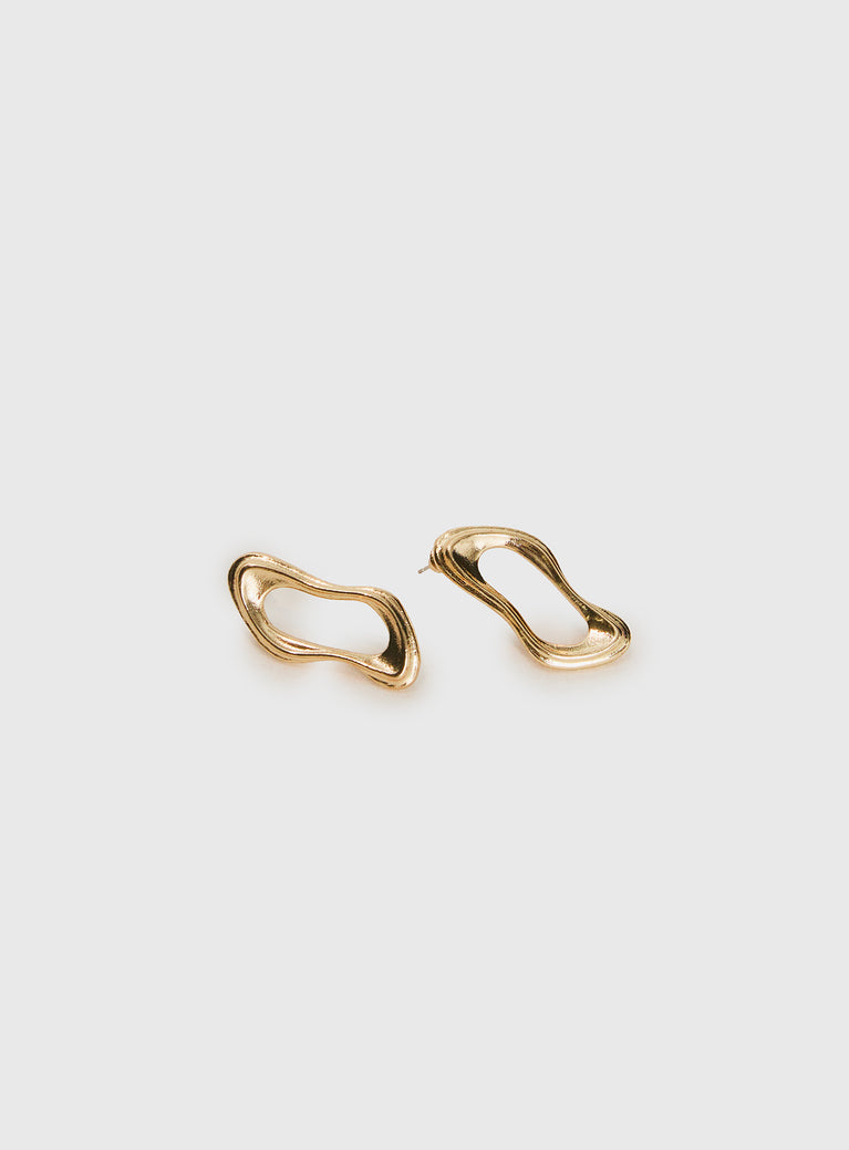 Novelle Earrings Gold