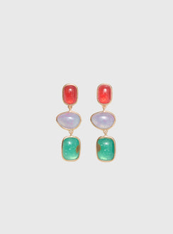 Rosabella Earrings Blue Multi