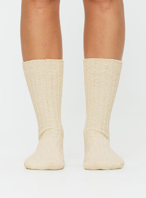 Pinto Socks Beige