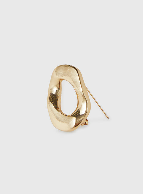 Luciella Brooch Gold