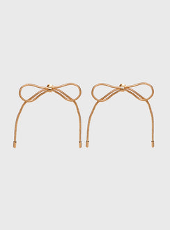 Finnian Earrings Gold