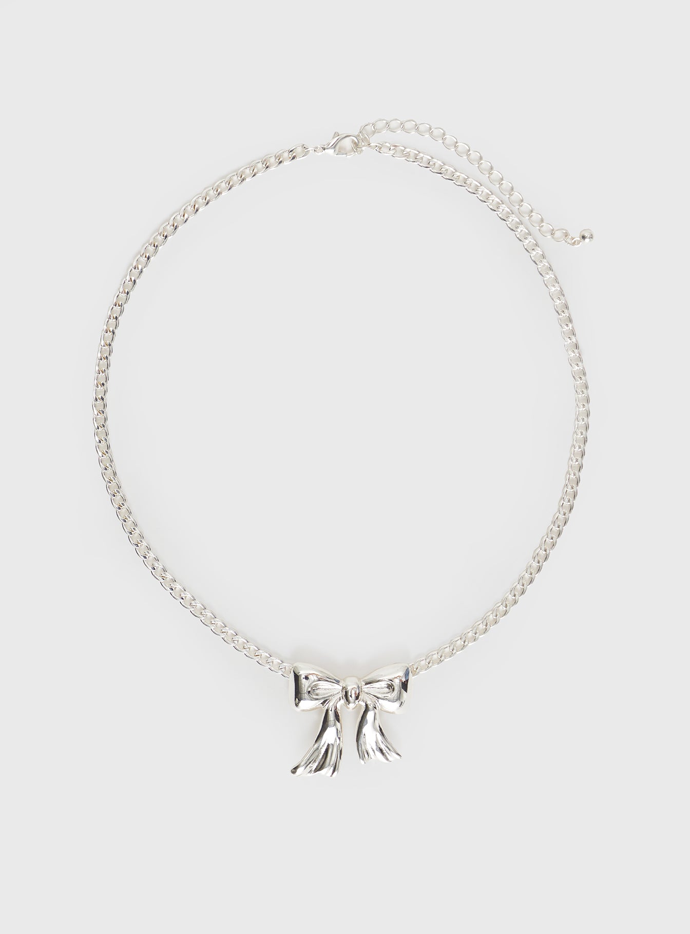 Quarts Necklace Silver