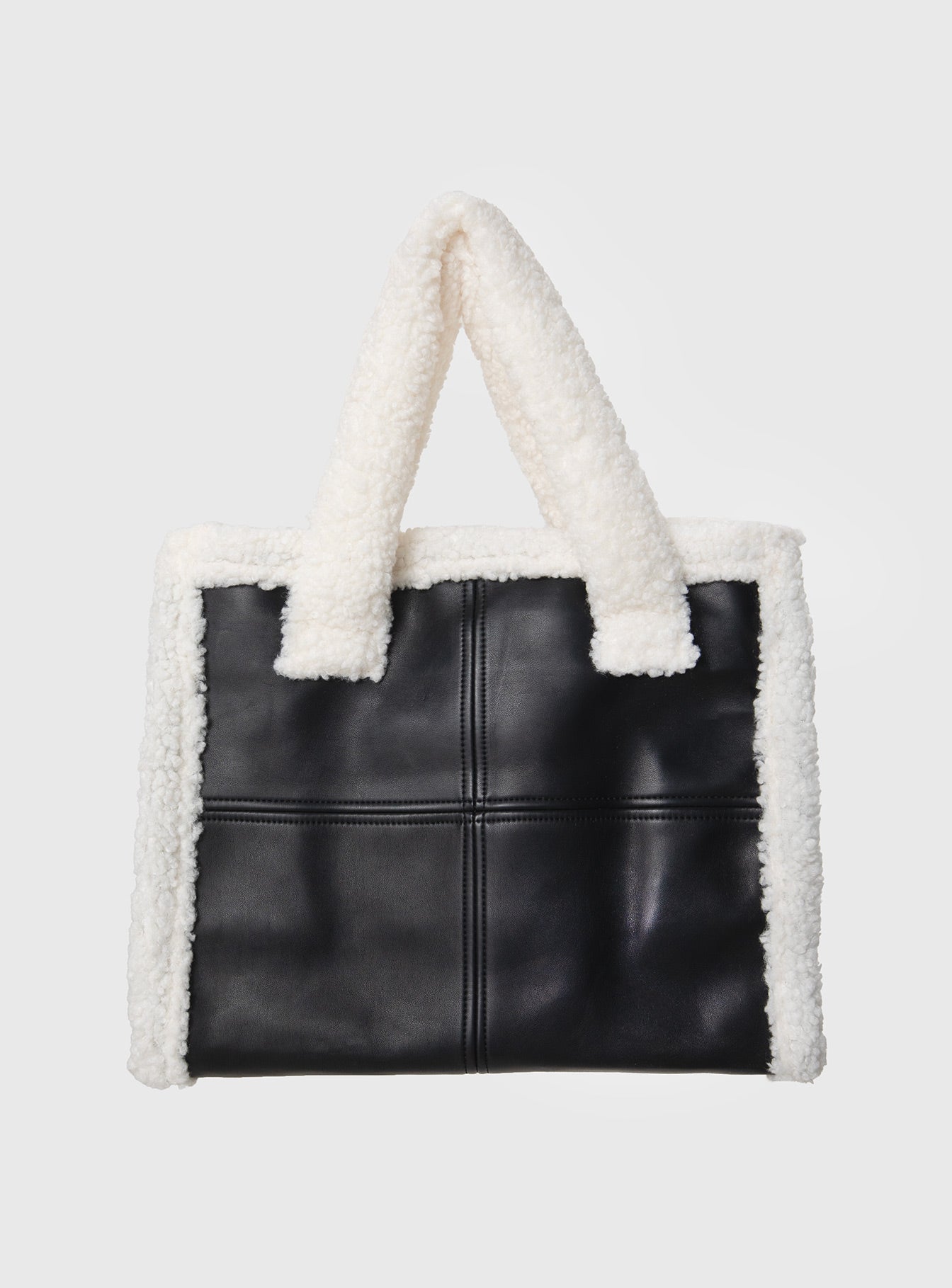 Faux leather clearance totes