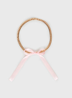 Looking For Love Necklace Gold