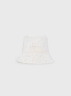 Kirky Hat White