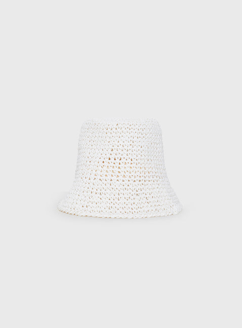 Kirky Hat White