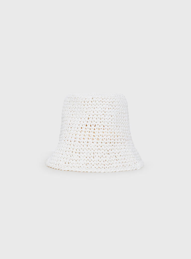 Kirky Hat White