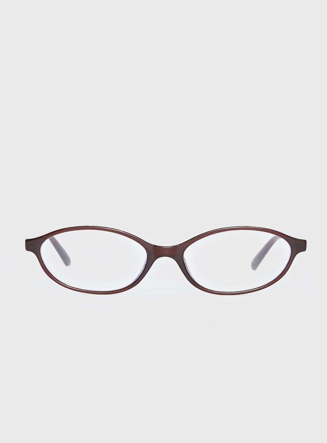 Life Begins Blue Light Glasses Brown