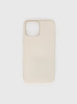 The Classic iPhone Case Cream