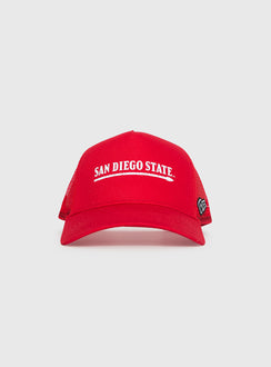 SDSU Trucker Hat Red