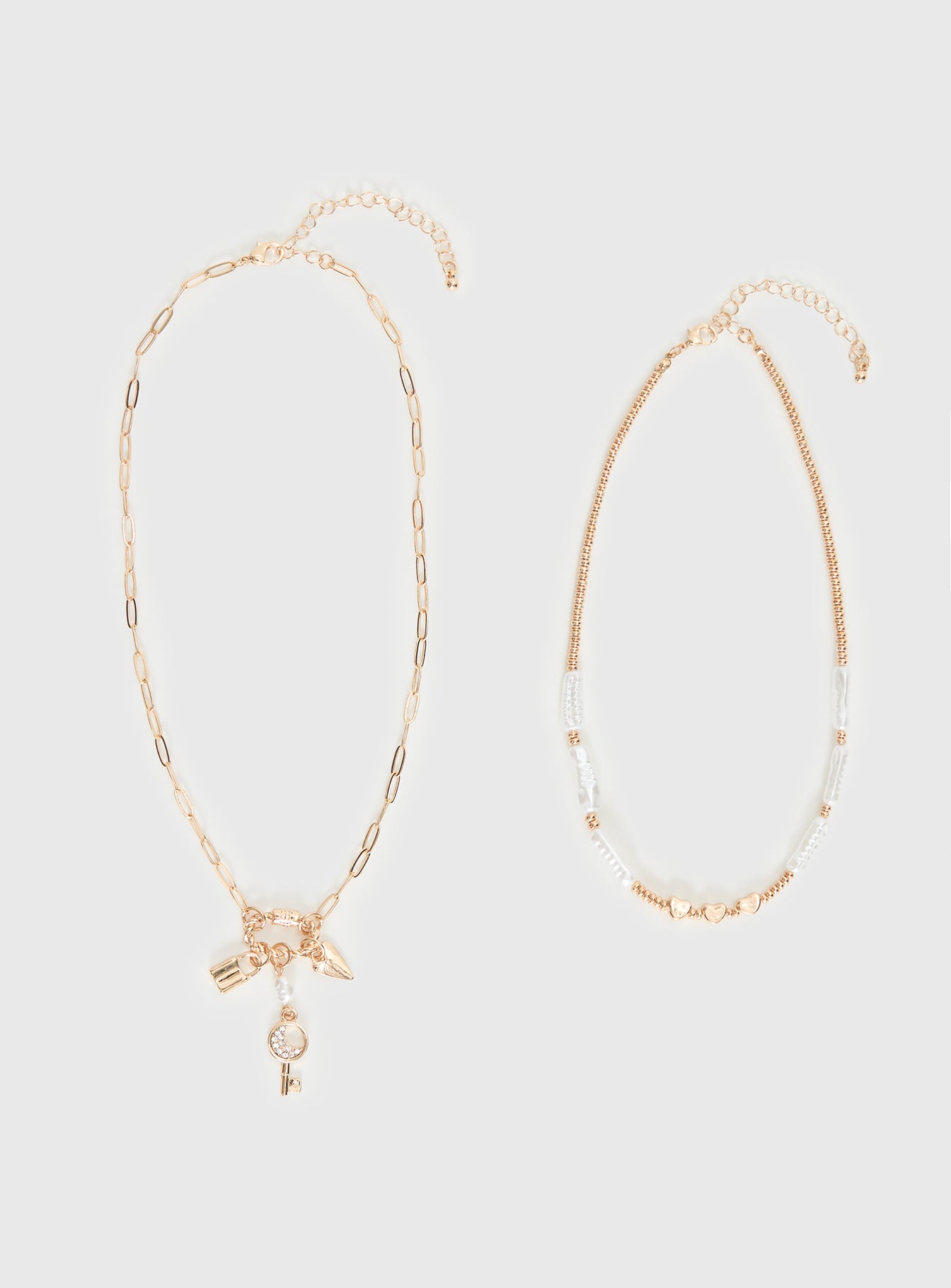 Victorea Necklace Set Gold