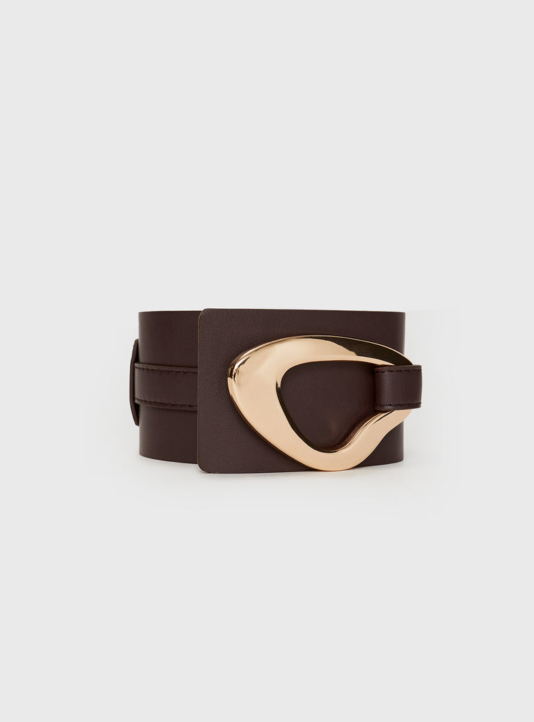 Alixx Belt Brown